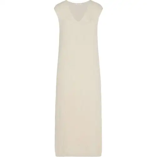 THE ROW SS24 Sleeveless Dress Women's White