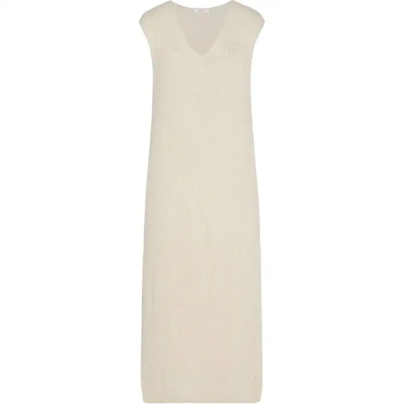 THE ROW SS24 Sleeveless Dress Women's White
