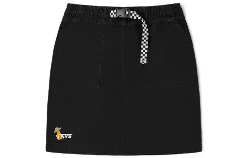 Vans MOONCASKET 21 Casual Short Skirts Women's Black