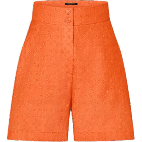 LOUIS VUITTON Monogram Fil Coupé Shorts