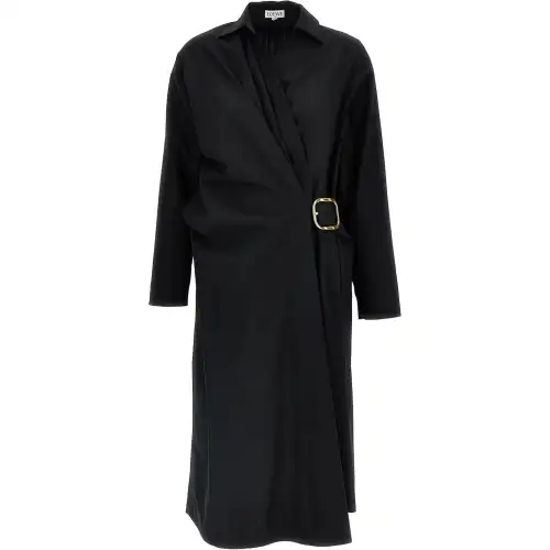 LOEWE Belted Midi Dress
