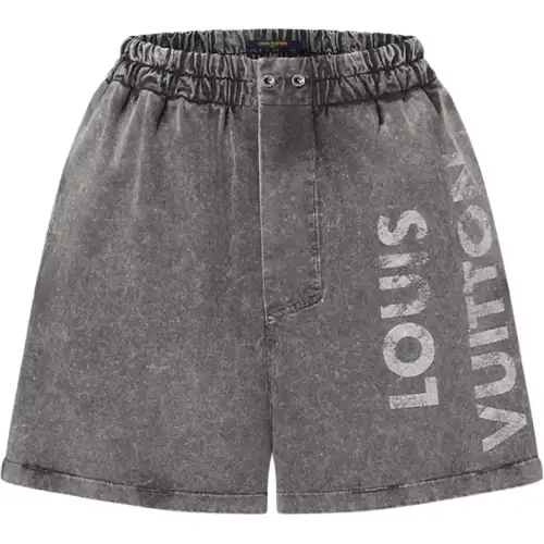 LOUIS VUITTON Casual Shorts Women's Gray