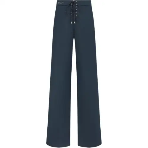 DIOR Dioriviera FW25 Casual Pants Women's Dark Blue