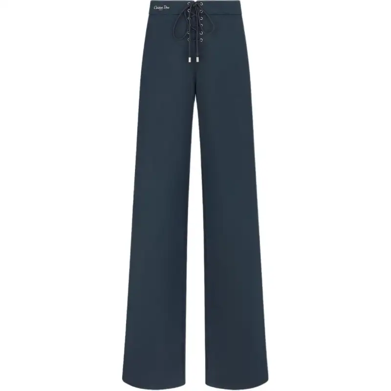 DIOR Dioriviera FW25 Casual Pants Women's Dark Blue