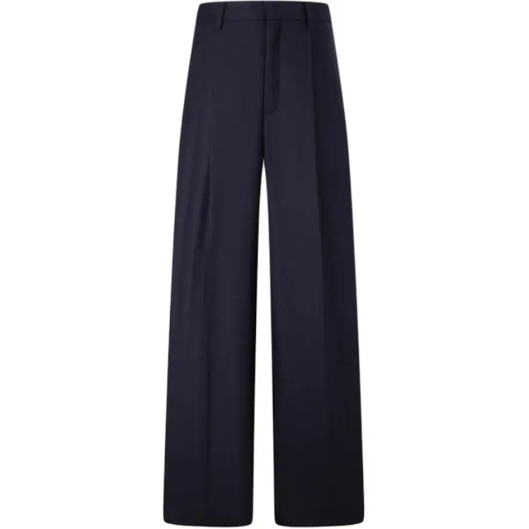 Tommy Hilfiger FW24 Suit Pants Women's Navy Blue