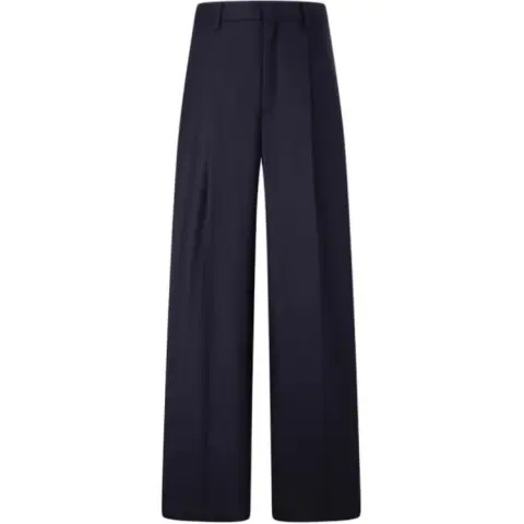 Tommy Hilfiger FW24 Suit Pants Women's Navy Blue