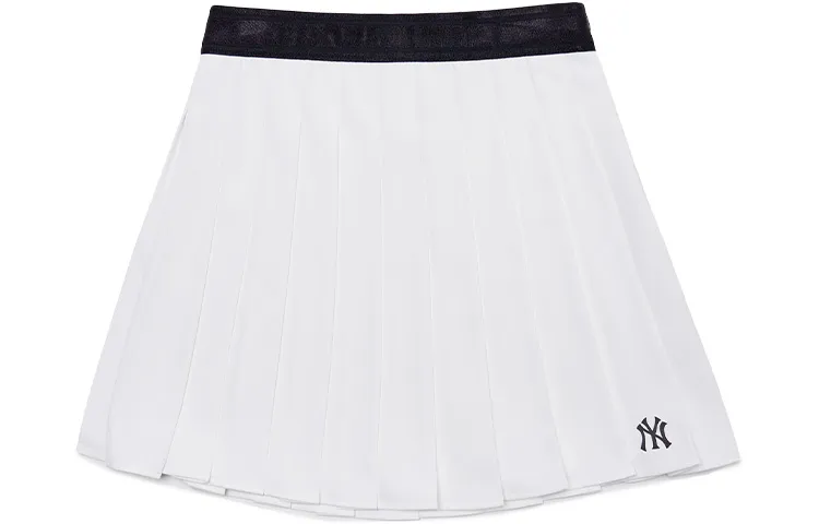 MLB New York Yankees Casual Short Skirts Women's White