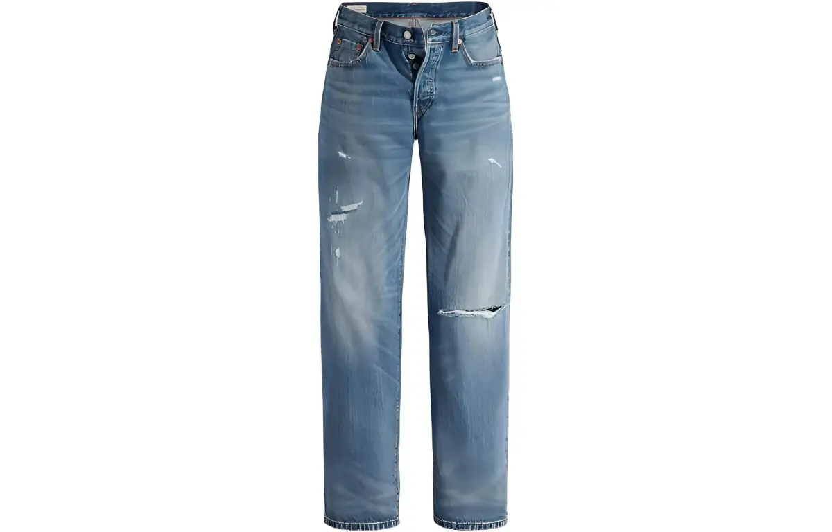 Levi's Jeans Women's Blue Moderate Straight Fit Pants