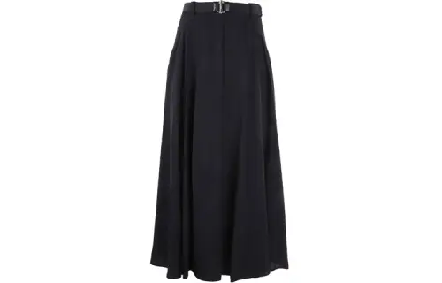 PRADA Casual Long Skirt Women's Black