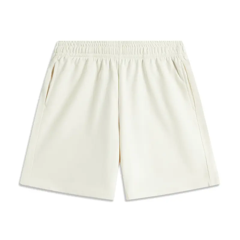 Li Ning Sports Fashion Collection Casual Shorts Women's Ecru