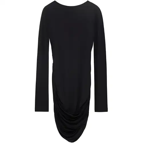 LOEWE Paula's Ibiza Draped Dress 'Black'