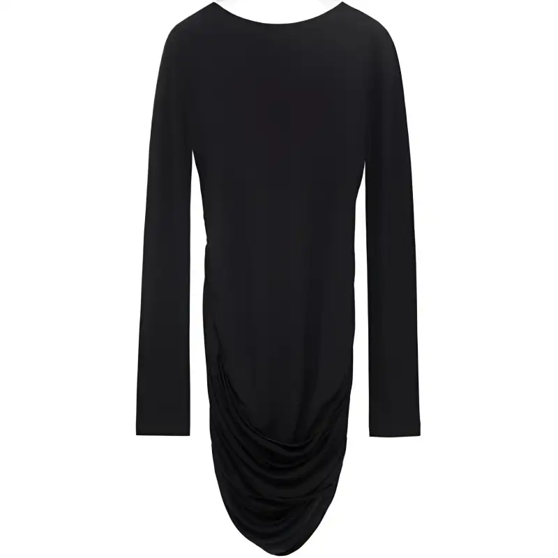 LOEWE Paula's Ibiza Draped Dress 'Black'