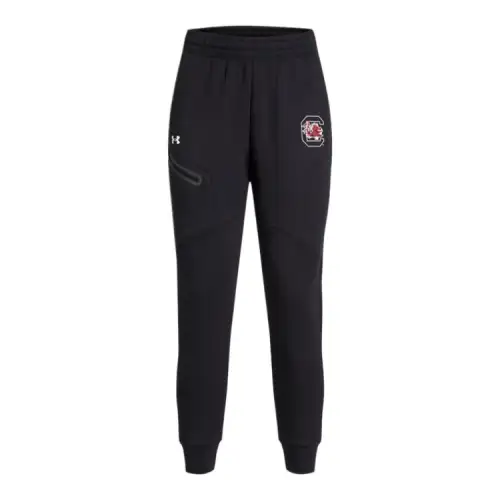 Under Armour UnstoppableCollegiate Fleece Knitted Sweatpants Women's Black