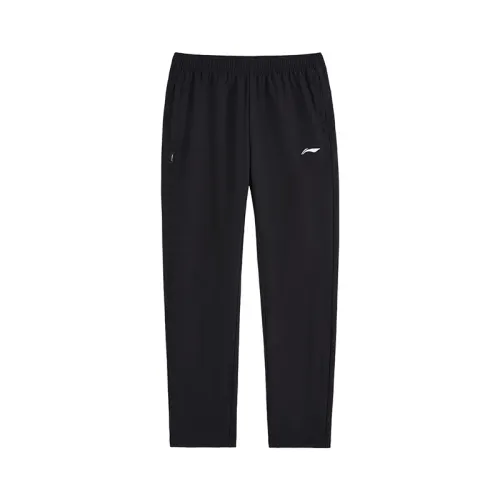Li Ning Knitted Sweatpants Women's Black