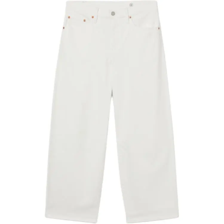 Levi's Jeans Women's White Moderate Wide Leg Pants