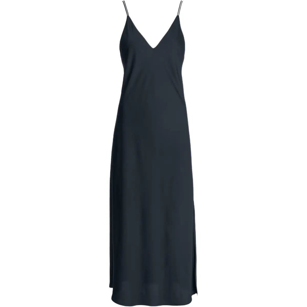 CALVIN KLEIN Slip Dress Europe Version Women's Black
