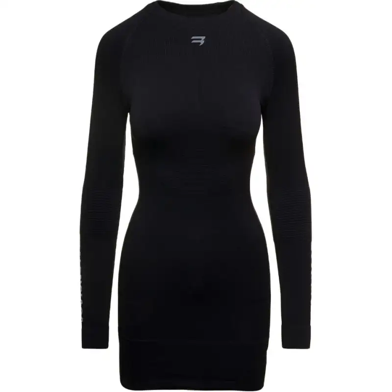 Balenciaga Logo Motif Printed Energy Accumulator Dress