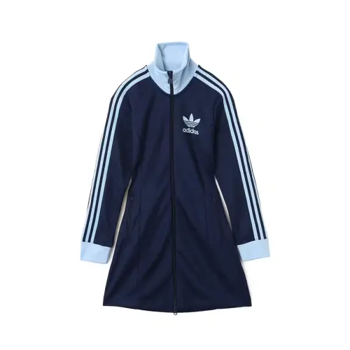 Adidas Originals ADICOLOR3 Stripes SS25 Long Sleeved Dress Women's Midnight Indigo