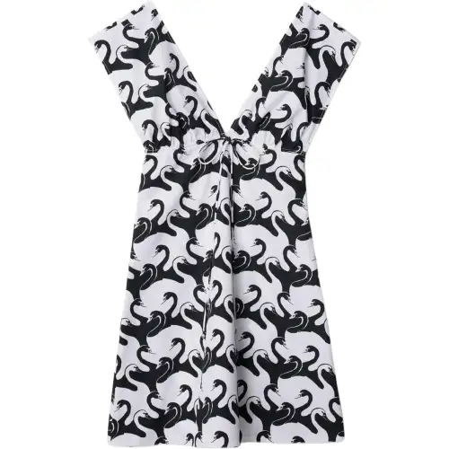 Burberry Swan Cotton Dress