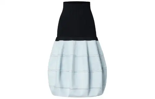 LOUIS VUITTON Casual Short Skirts Women's Blue