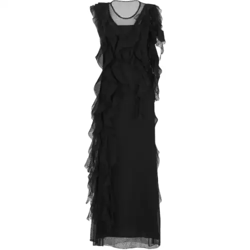 DIOR Sleeveless Dress Women's Black