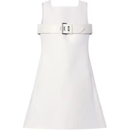 LOUIS VUITTON SS24 Sleeveless Dress Women's White