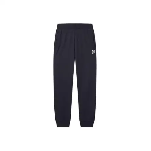 FILA Knitted Sweatpants Women's Navy Blue