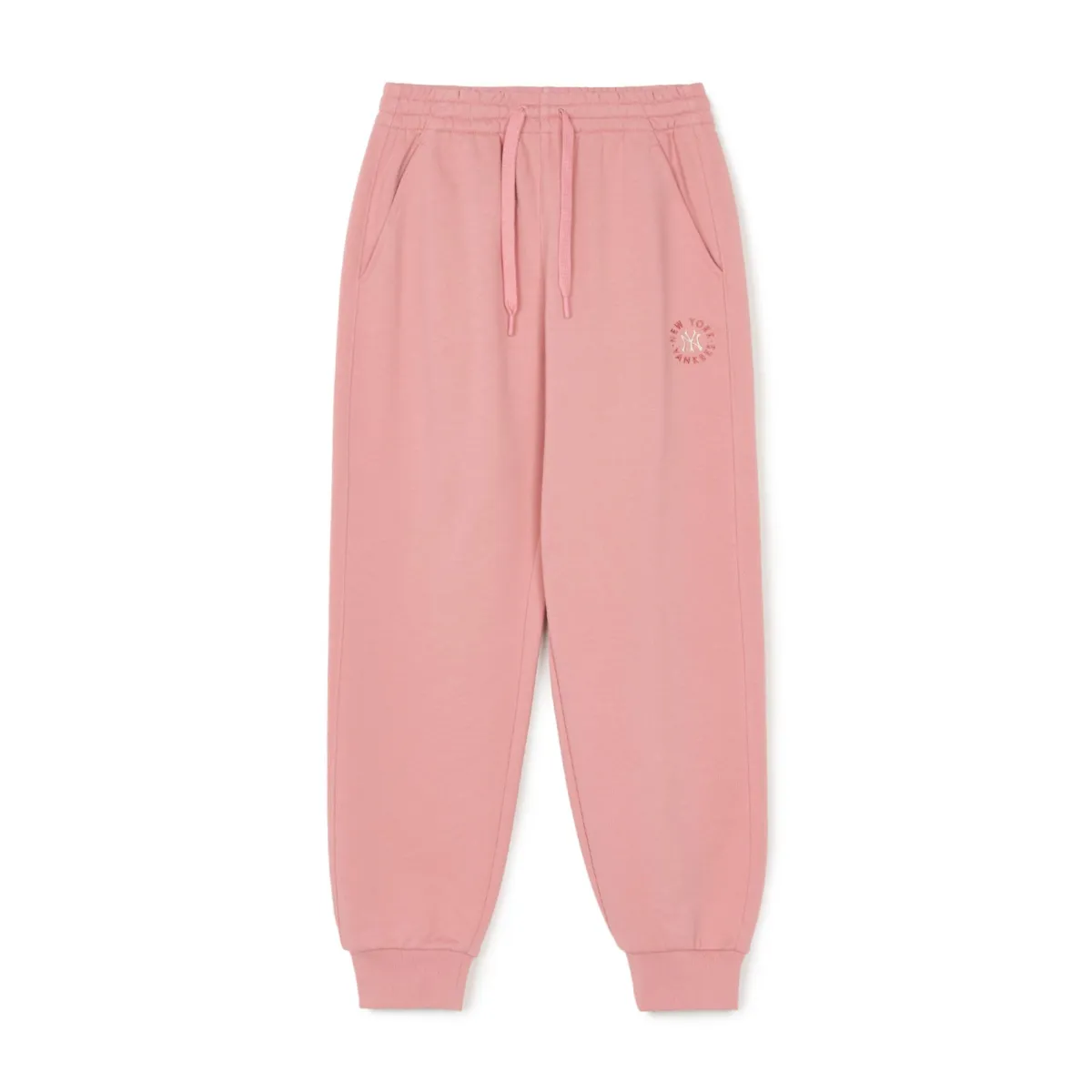 MLB New York Yankees Knitted Sweatpants Women's Pink