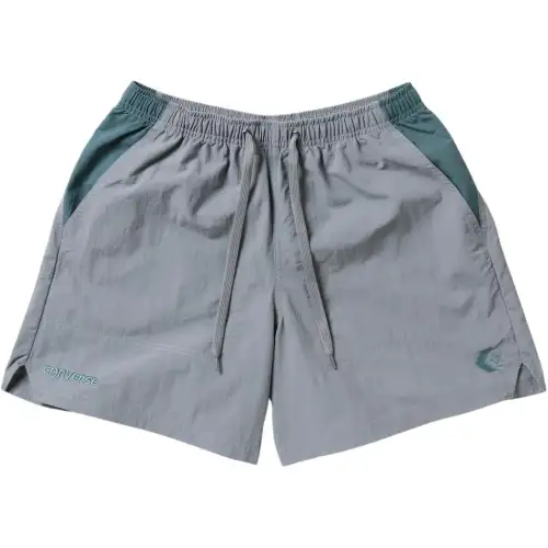 Converse COLOR BLOCK WOVEN SHORTS Casual Shorts Women's Gray