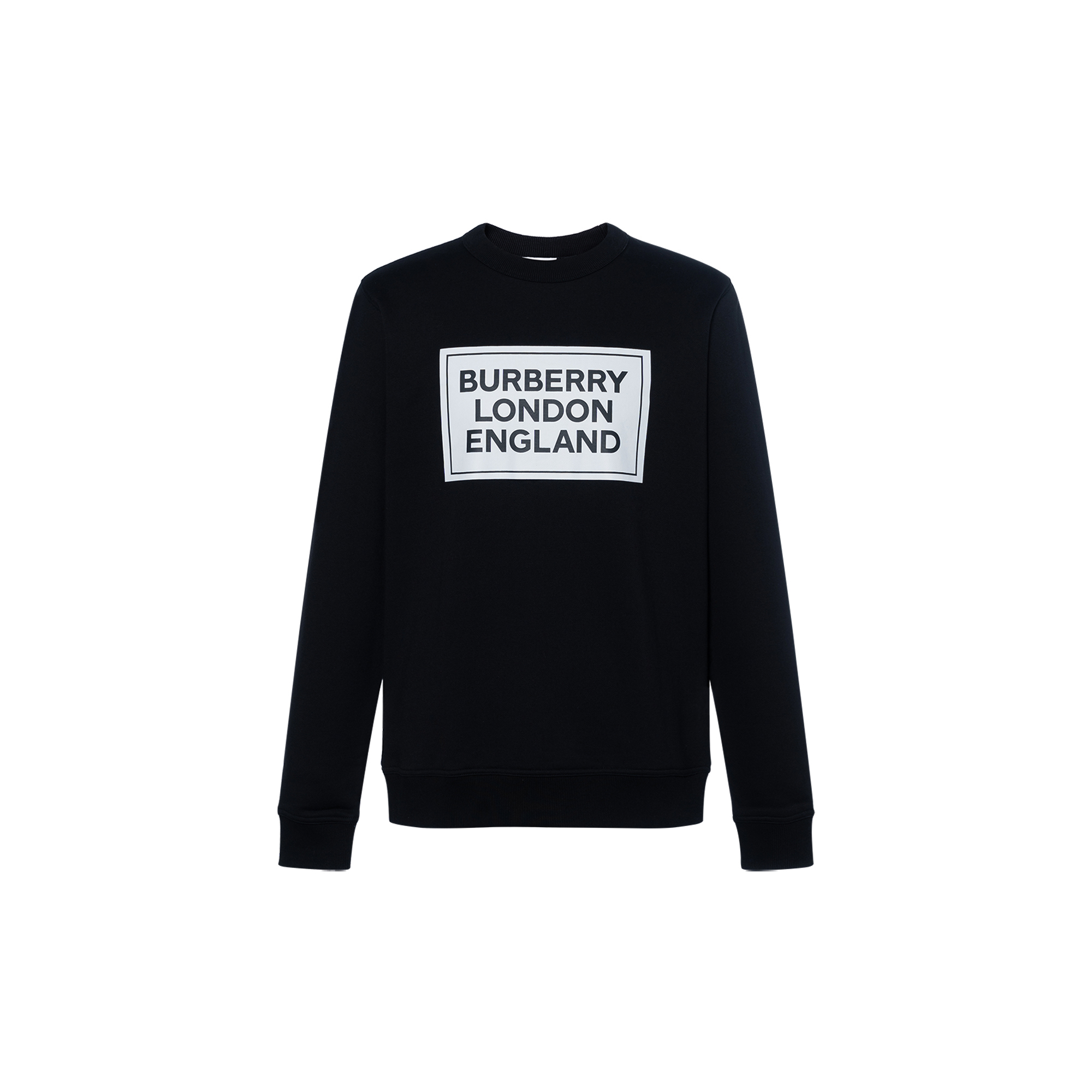 Мужской свитшот Burberry SS24 Logo (черный)