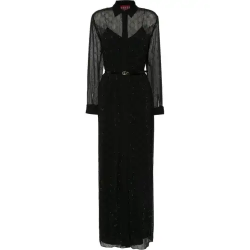 GUCCI Gg Monogram Maxi Dress