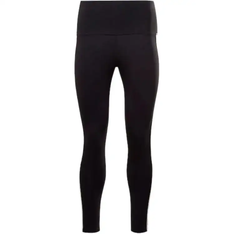 Reebok Piping Cotton High Rise Leggings Women's Black