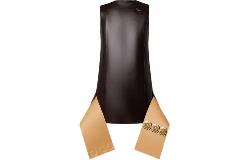 LOUIS VUITTON Sleeveless Dress Women's Brown
