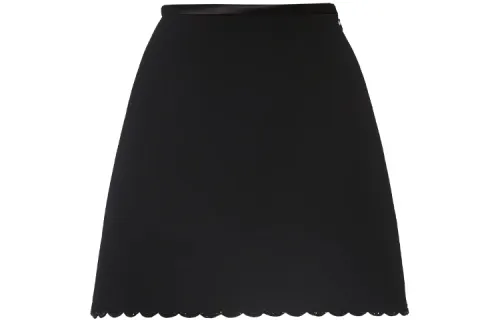 MIU MIU FW21 Casual Short Skirts Women's Black