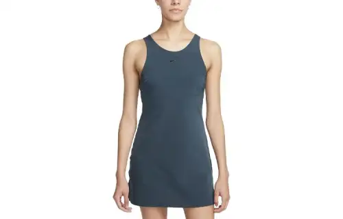 Nike Dri FIT Bliss Sleeveless Dress Women's Dark Cyan
