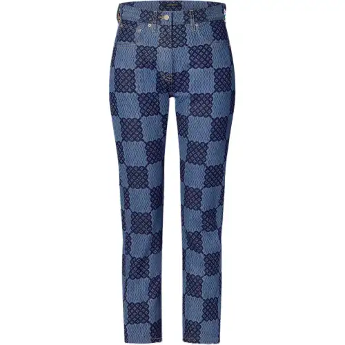 Lv Damier Jeans