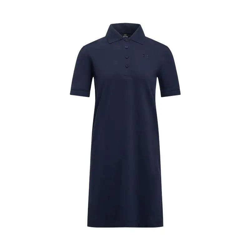 Under Armour SS25 Short Sleeved Dress Women's Navy Blue 410