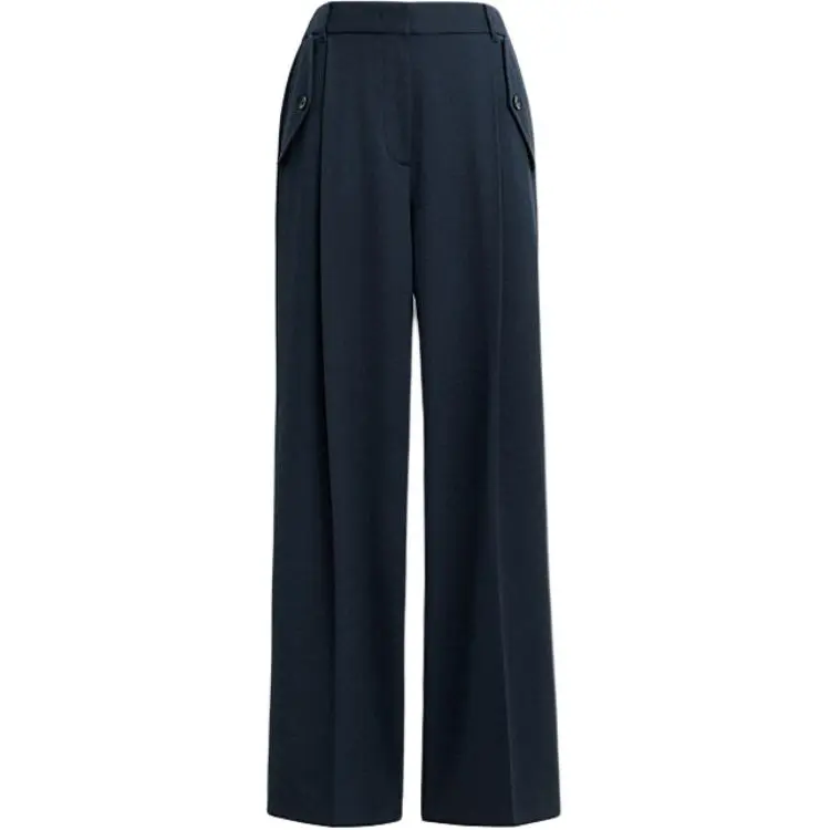 COACH SS24 Suit Pants Women's Marine Blue