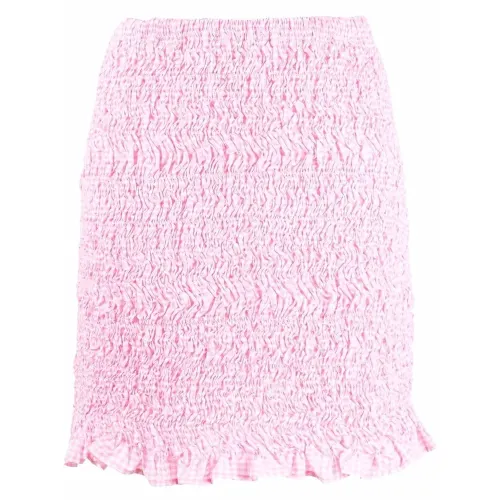 MIU MIU Casual Short Skirts Women's Pink