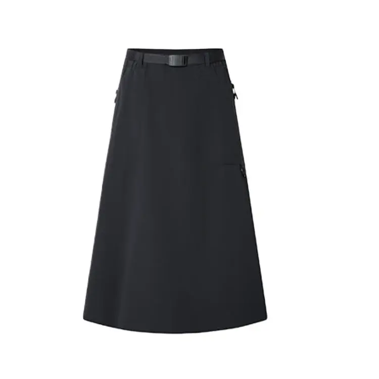 Columbia Transit Knit Long Skirt Women's Black