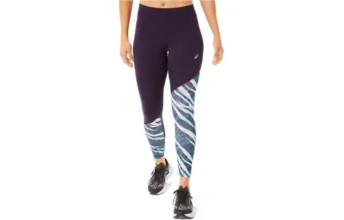 ASICS Wild Camo Leggings Women's Purple Moderate