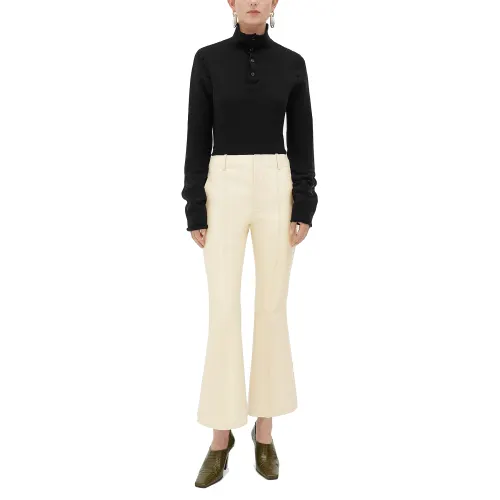 Bottega Veneta Leather Pants Women's Soap Scent