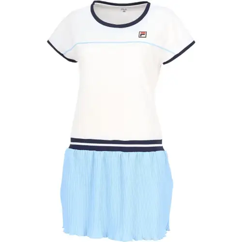 FILA Short Sleeved Dress Women's White