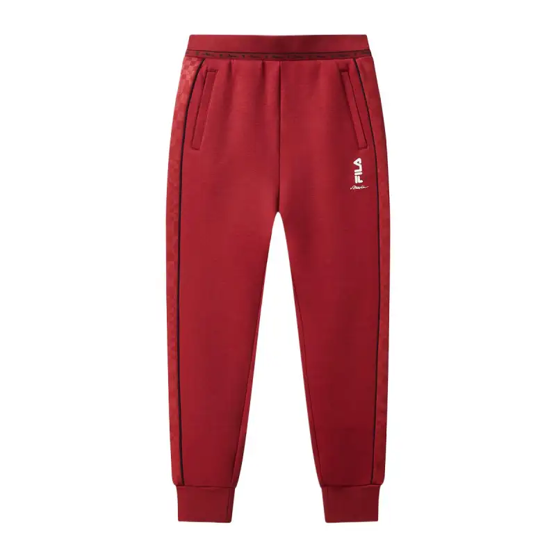 FILA x 3.1 Phillip Lim Knitted Sweatpants Women's Palace Wall Red