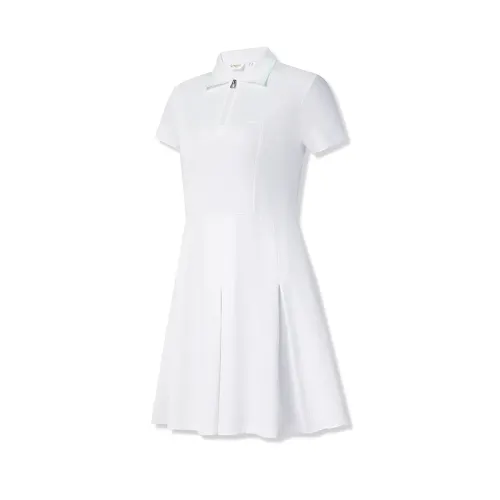 FILA Golf Short Sleeved Dress Women's Jade White WT