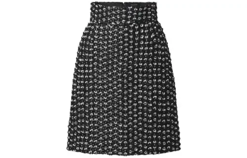LOUIS VUITTON Casual Short Skirts Women's Black