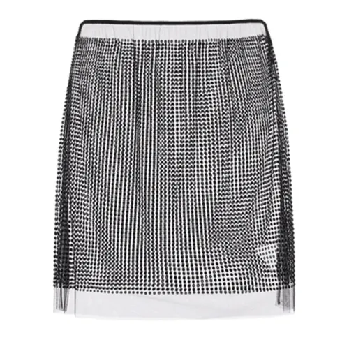 PRADA Casual Short Skirts Women's Gray