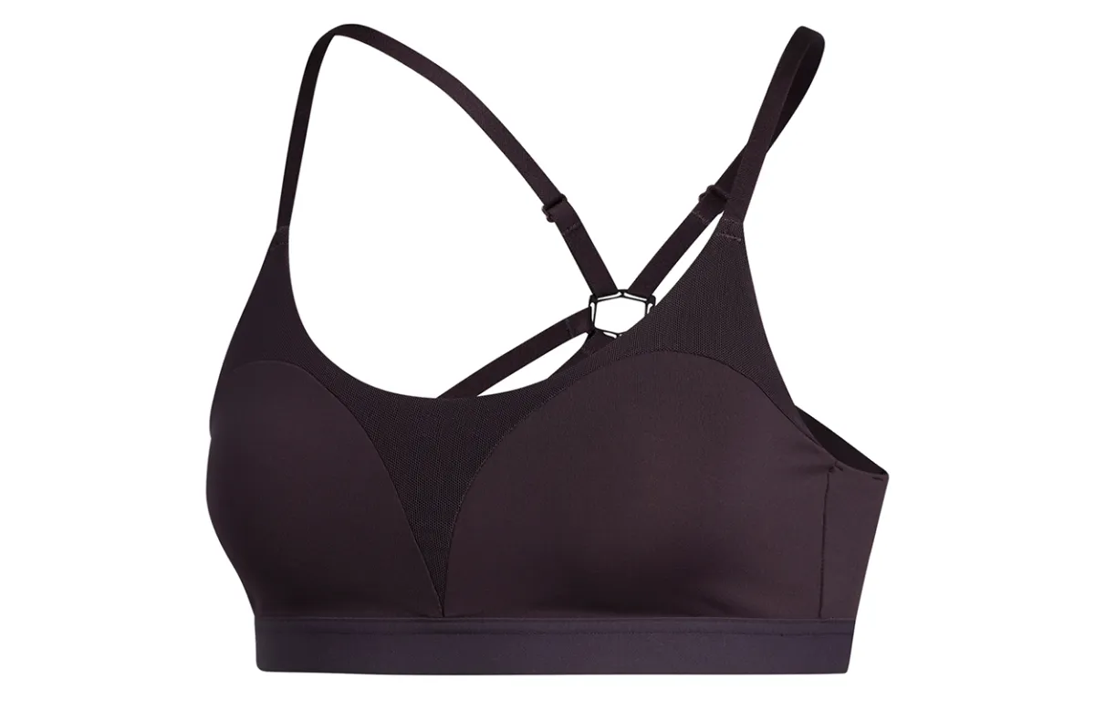 Adidas Sleeveless Sports Shirts Women's Dark Purple Moderate Nipped-in Waist