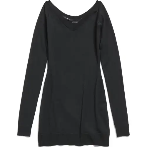 Balenciaga Long Sleeved Dress Women's Black