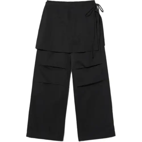 FILA Cargo Pants Women's Black Thin Cargo Pants
